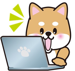 柴犬とPC